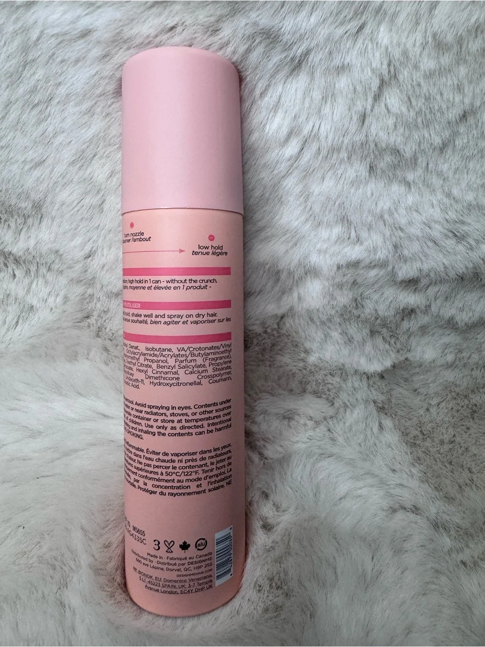 Design.Me Hold.Me Travel Case with Pink Bottle